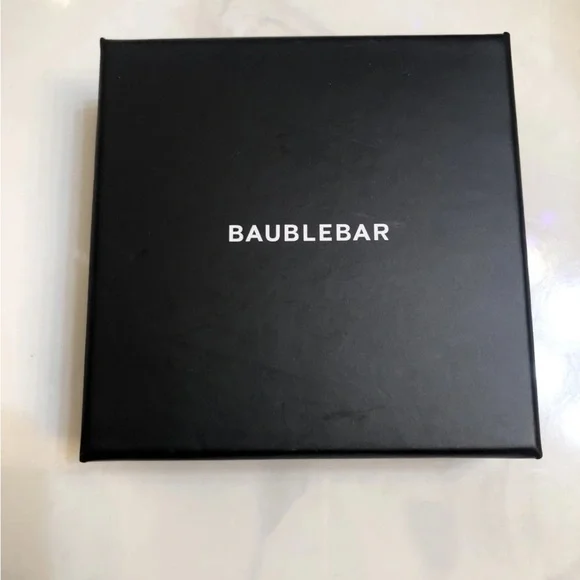 BaubleBar Gold Tone Chopsticks & Sushi Roll Drop Earrings Crystal Accents NIB - Picture 9 of 10